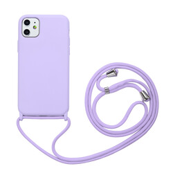 Apple iPhone 11 Case Zore Ropi Cover Purple