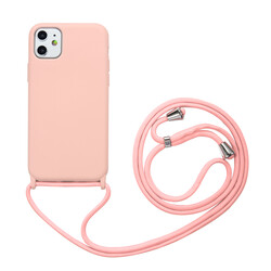 Apple iPhone 11 Case Zore Ropi Cover Light Pink