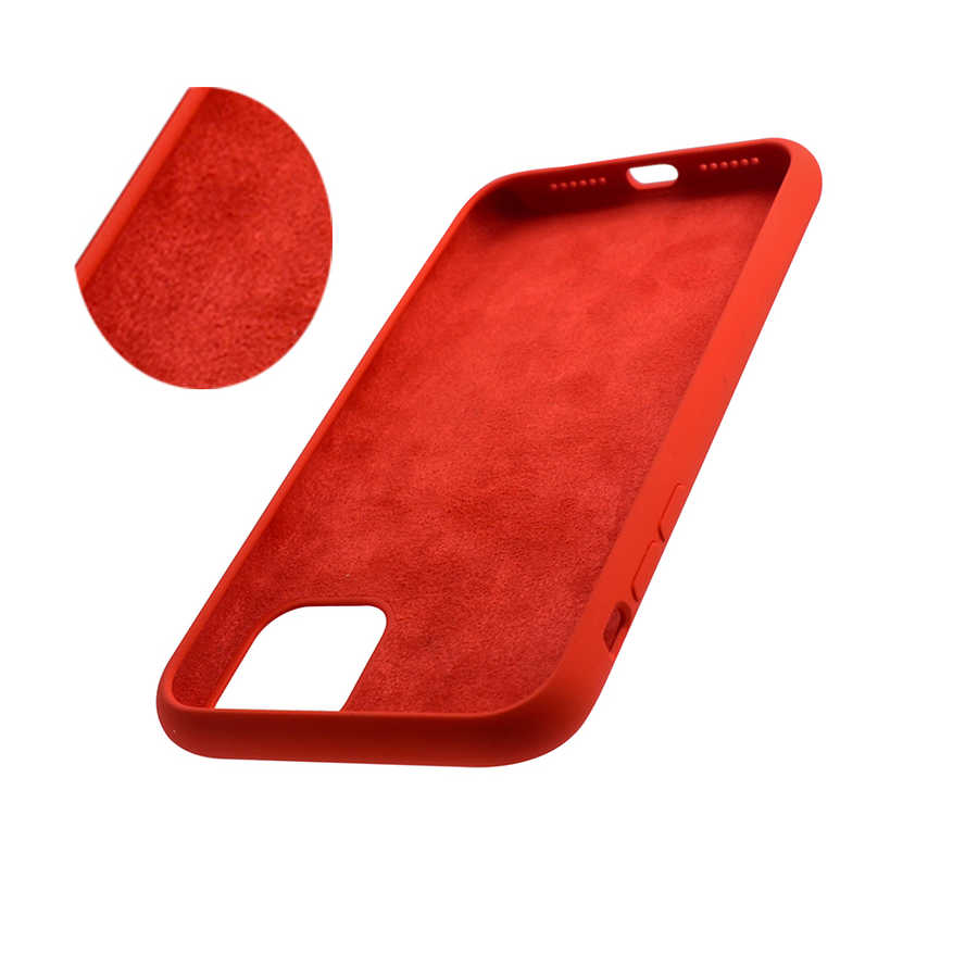 Apple iPhone 11 Case Zore Silk Silicon - 4