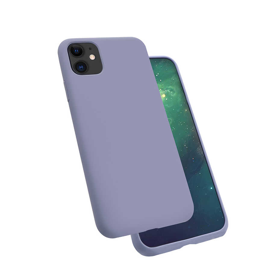 Apple iPhone 11 Case Zore Silk Silicon - 10