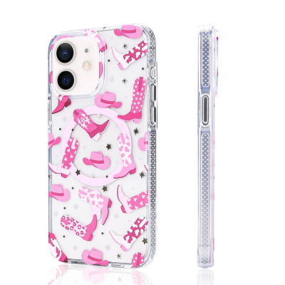 Apple iPhone 11 Case Zore Stilo Cover with Magsafe Charging Feature Pink