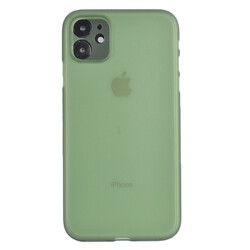 Apple iPhone 11 Case ​​Zore Tiny Cover Green