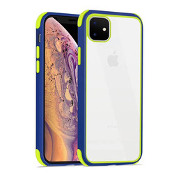 Apple iPhone 11 Case Zore Tiron Cover Navy blue