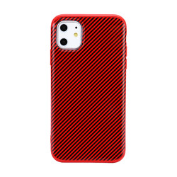 Apple iPhone 11 Case Zore Vio Cover Red