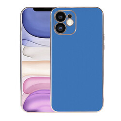 Apple iPhone 11 Case Zore Viyana Cover Saks Blue