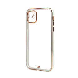 Apple iPhone 11 Case Zore Voit Clear Cover White
