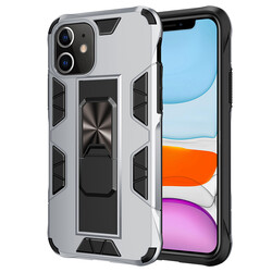Apple iPhone 11 Case Zore Volve Cover Grey