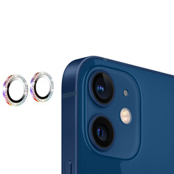 Apple iPhone 11 CL-06 Kamera Lens Koruyucu Colorful