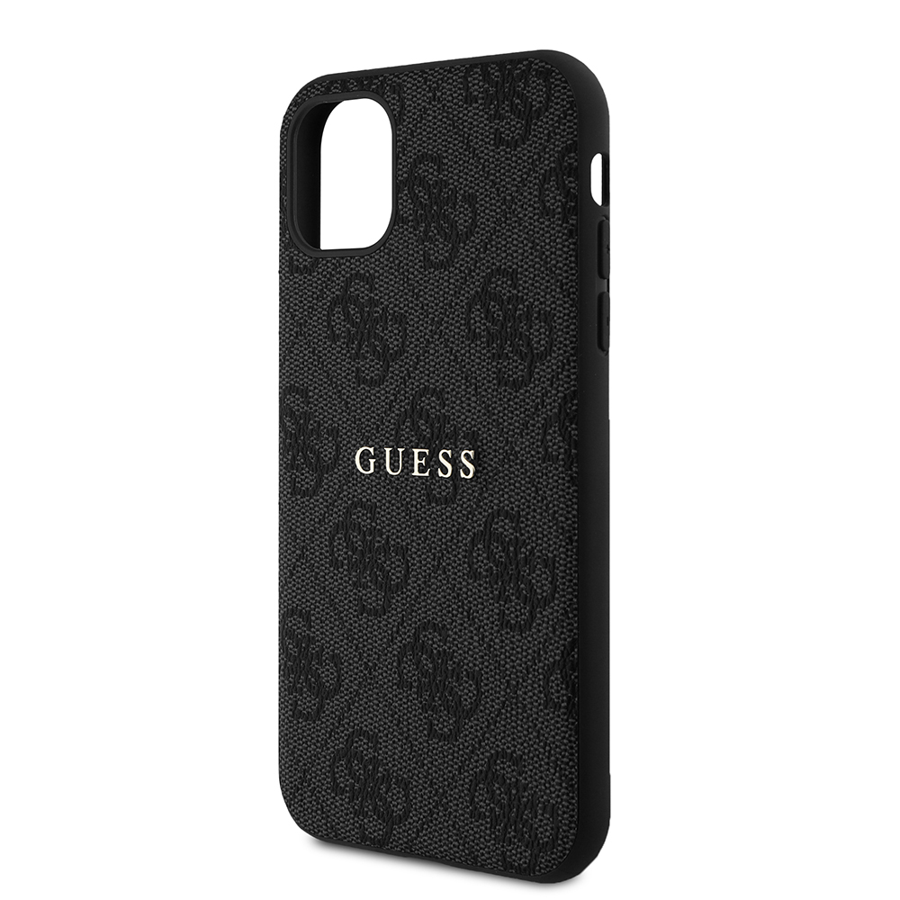 Apple iPhone 11 Kılıf Guess Orjinal Lisanslı 4G Desen Yazı Logolu Kapak - 8