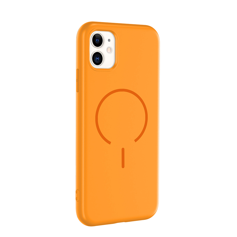 Apple iPhone 11 Kılıf M-safe Şarj Özellikli Zore Meta Kapak - 11