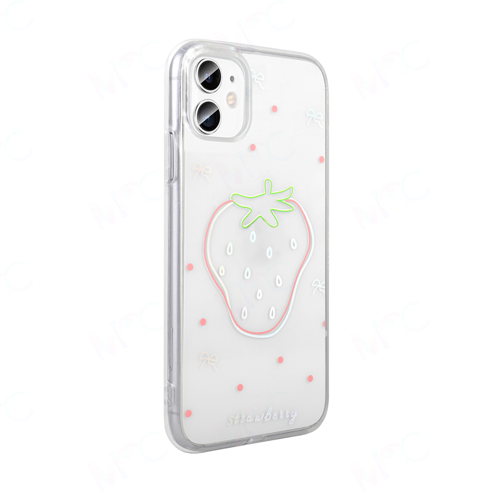 Apple iPhone 11 Kılıf Şeffaf Figürlü Zore Folk Sert Kapak - 8