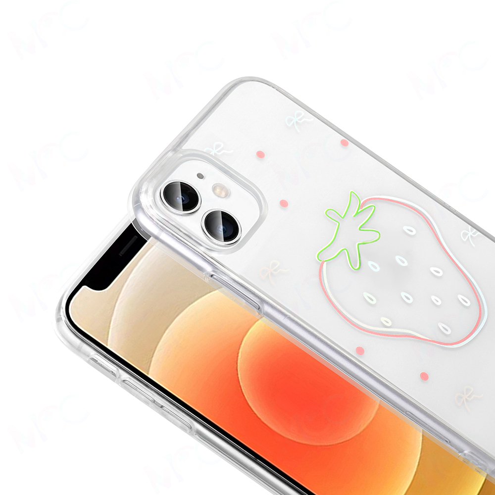 Apple iPhone 11 Kılıf Şeffaf Figürlü Zore Folk Sert Kapak - 14