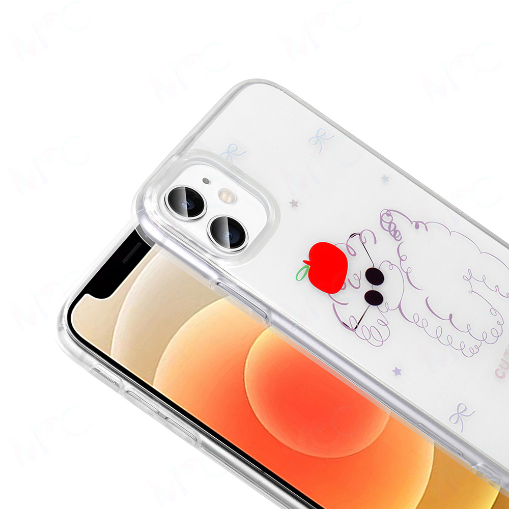 Apple iPhone 11 Kılıf Şeffaf Figürlü Zore Folk Sert Kapak - 13