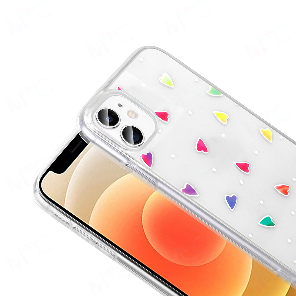 Apple iPhone 11 Kılıf Şeffaf Figürlü Zore Folk Sert Kapak - 15