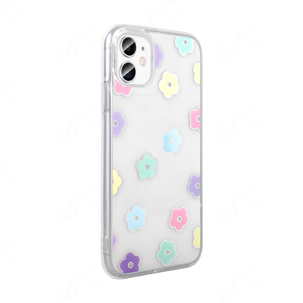 Apple iPhone 11 Kılıf Şeffaf Figürlü Zore Folk Sert Kapak - 10