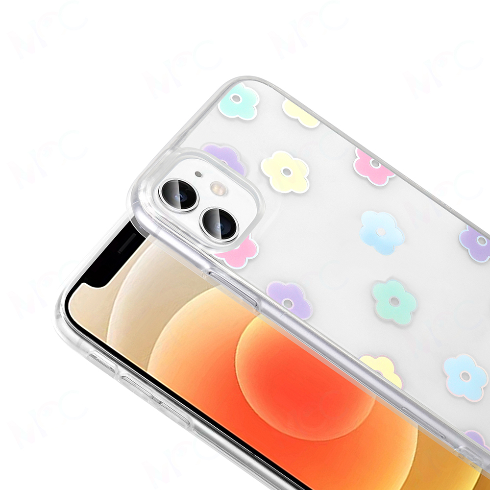Apple iPhone 11 Kılıf Şeffaf Figürlü Zore Folk Sert Kapak - 16