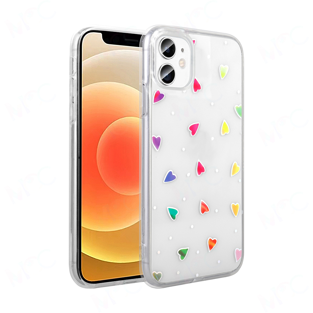 Apple iPhone 11 Kılıf Şeffaf Figürlü Zore Folk Sert Kapak - 6