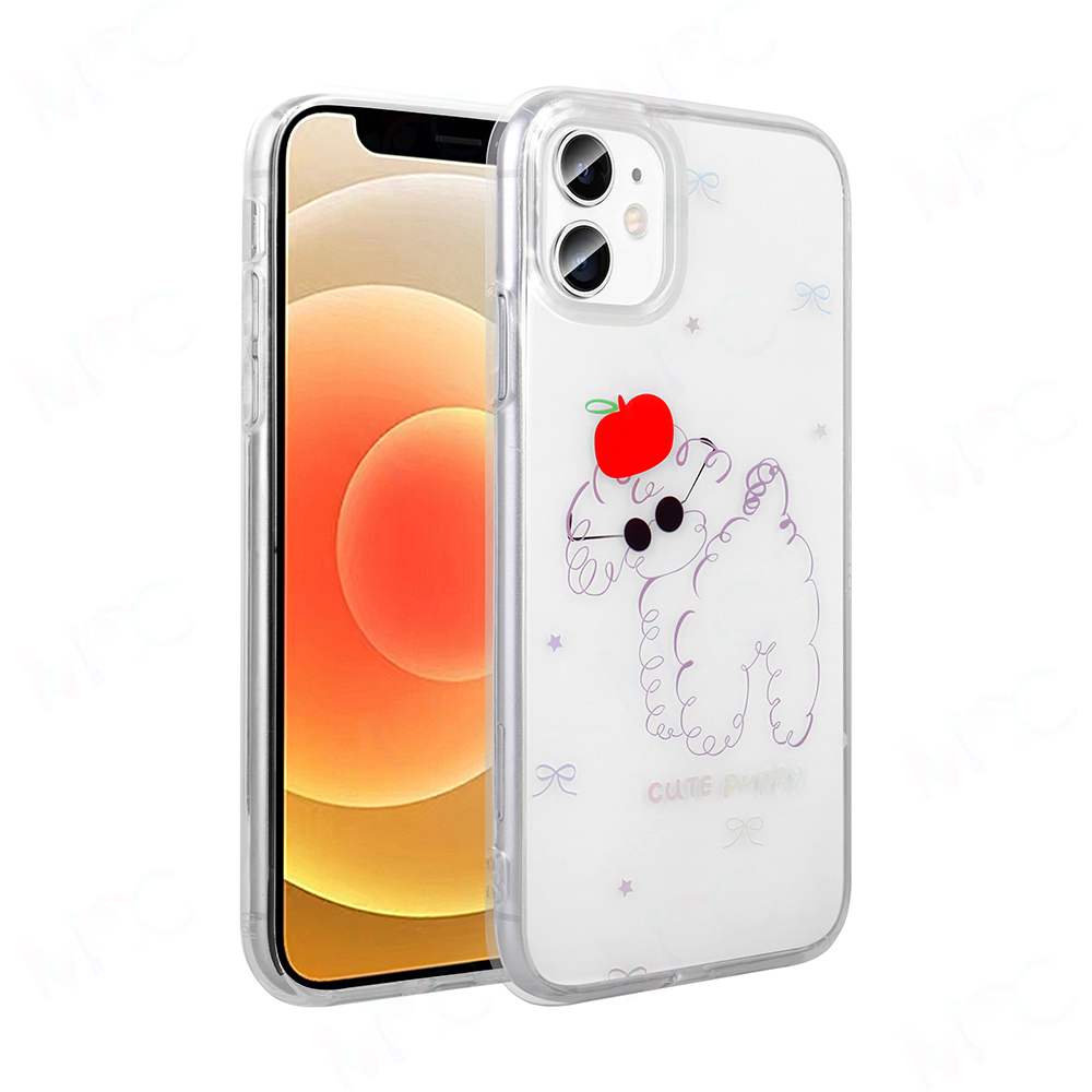Apple iPhone 11 Kılıf Şeffaf Figürlü Zore Folk Sert Kapak - 3