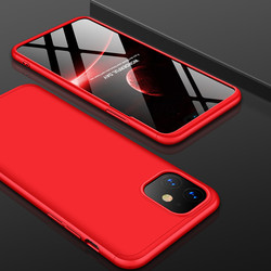 Apple iPhone 11 Kılıf Zore Ays Kapak Kırmızı