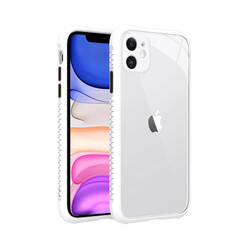 Apple iPhone 11 Kılıf ​​Zore Kaff Kapak Renksiz