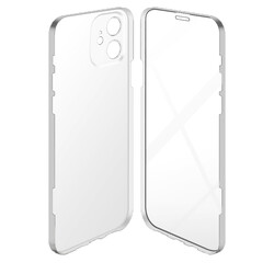 Apple iPhone 11 Kılıf Zore Led Kapak Beyaz