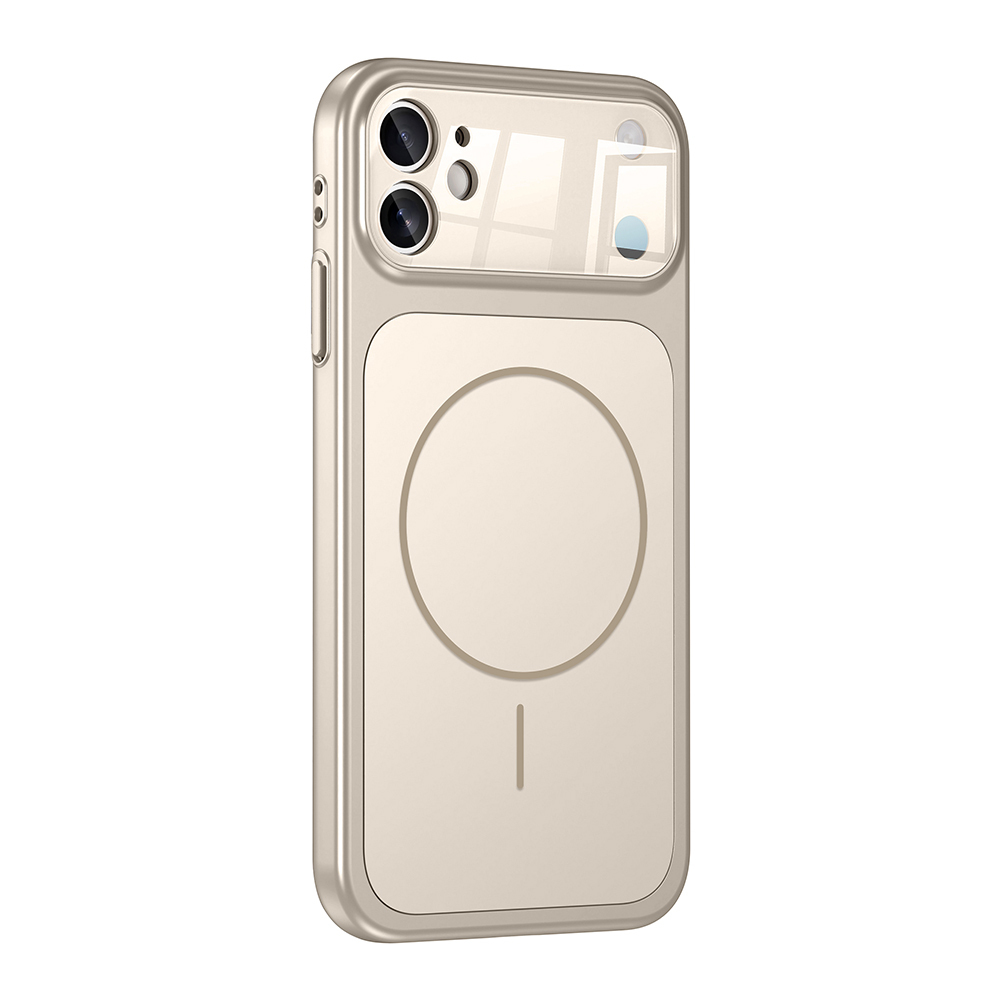 Apple iPhone 11 Kılıf Zore M-Safe Şarj Özellikli Kamera Korumalı Formen Kapak - 18