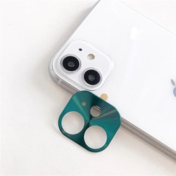 Apple iPhone 11 Zore Metal Camera Protector Green