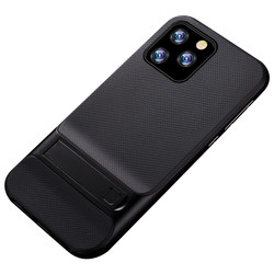 Apple iPhone 11 Pro Case Zore Stand Verus Cover Black