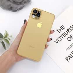 Apple iPhone 11 Pro Case Zore Eko PP Cover Gold