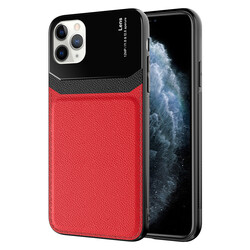 Apple iPhone 11 Pro Case ​Zore Emiks Cover Red