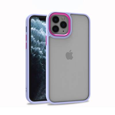 Apple iPhone 11 Pro Case Zore Flora Cover Lila