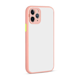 Apple iPhone 11 Pro Case Zore Hux Cover Pink