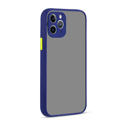 Apple iPhone 11 Pro Case Zore Hux Cover Navy blue