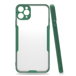 Apple iPhone 11 Pro Case Zore Parfe Cover Dark Green