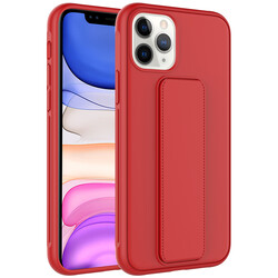 Apple iPhone 11 Pro Case Zore Qstand Cover Red