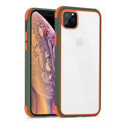 Apple iPhone 11 Pro Case Zore Tiron Cover Green