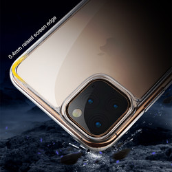 Apple iPhone 11 Pro Kılıf Benks Magic Crystal Clear Glass Kapak Renksiz