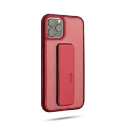 Apple iPhone 11 Pro Kılıf Roar Aura Kick-Stand Kapak Kırmızı