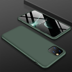 Apple iPhone 11 Pro Kılıf Zore Ays Kapak Koyu Yeşil