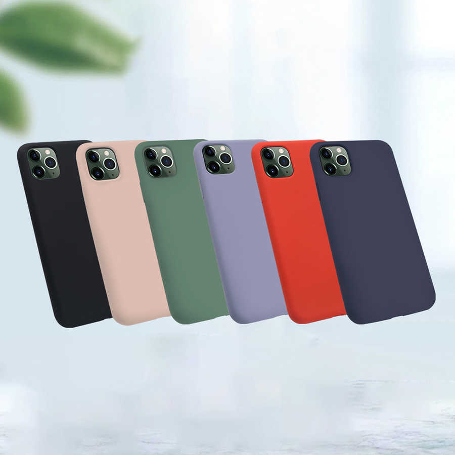 Apple iPhone 11 Pro Kılıf Zore Silk Silikon - 5