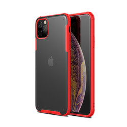 Apple iPhone 11 Pro Kılıf Zore Volks Kapak Kırmızı