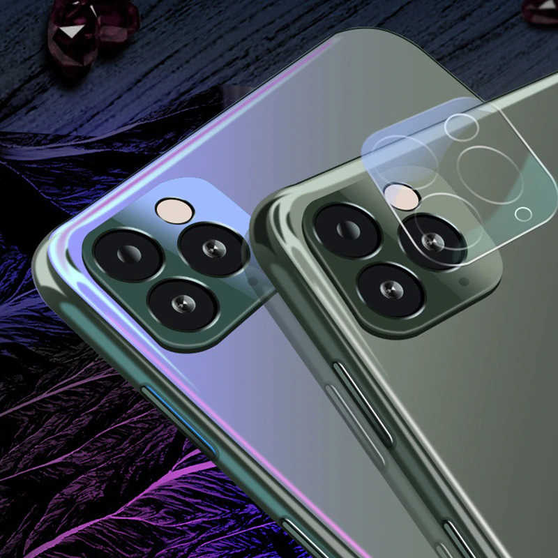 Apple iPhone 11 Pro Max Zore 3D Full Kamera Koruyucu - 5