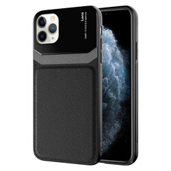 Apple iPhone 11 Pro Max Case ​Zore Emiks Cover Black