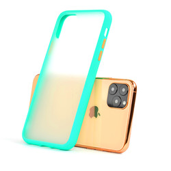 Apple iPhone 11 Pro Max Case Zore Fri Silicon Turquoise