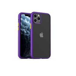 Apple iPhone 11 Pro Max Case Zore Hom Silicon Purple