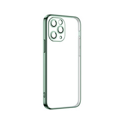 Apple iPhone 11 Pro Max Case Zore Krep Cover Green