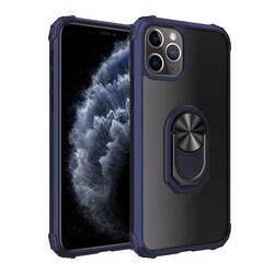 Apple iPhone 11 Pro Max Case Zore Mola Cover Navy blue