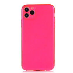 Apple iPhone 11 Pro Max Case Zore Mun Silicon Pink