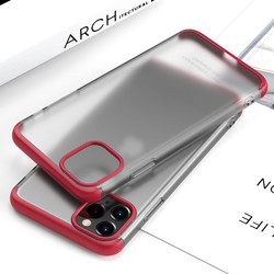 Apple iPhone 11 Pro Max Case Zore Nili Cover Red