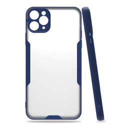 Apple iPhone 11 Pro Max Case Zore Parfe Cover Navy blue